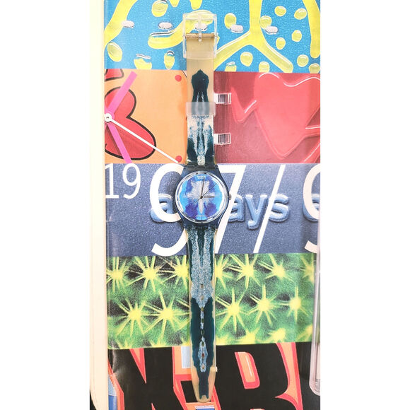 Swatch watch TEST GZ118 1991 Specials Designed by Cherif & Silve Defraoui - Picture 3 of 10